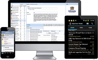Example image of someone using FestBuddy festival organization software Example image of someone using FestBuddy festival organization software